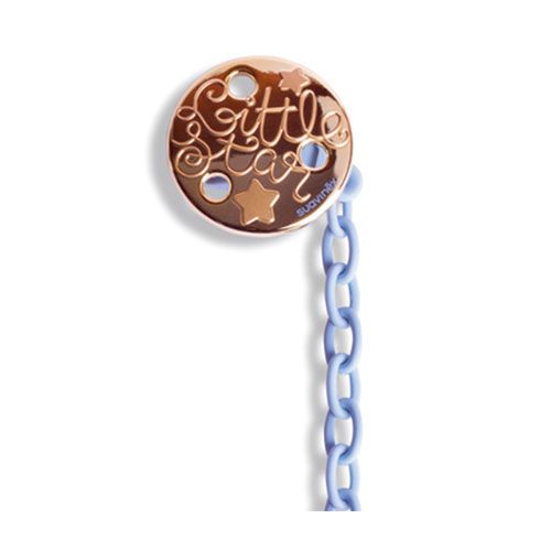 Suavinex - Haute Couture Premium Soother Chain - Light Blue