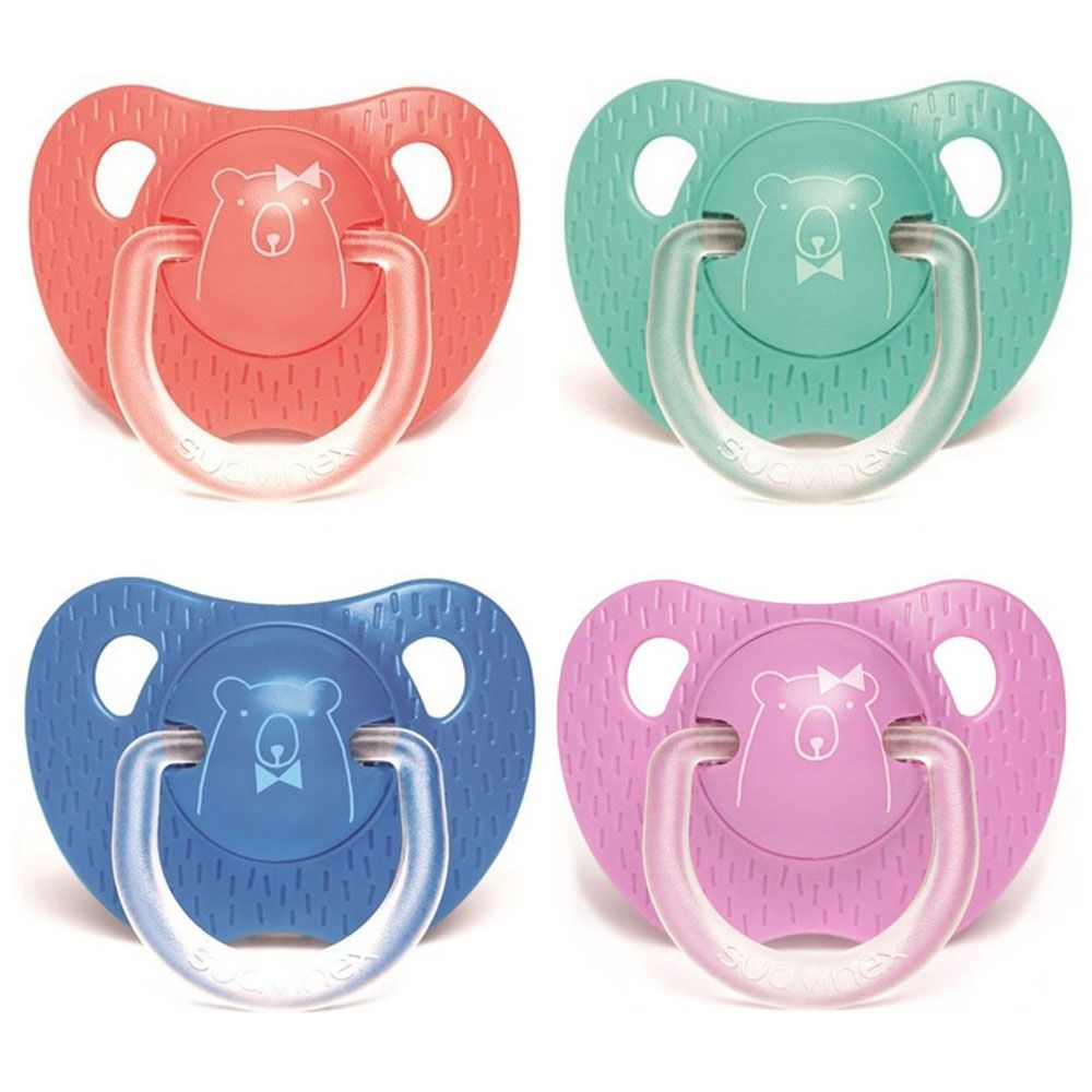Suavinex - Anatomical Bear Evolution Soother 12m+ 1pc