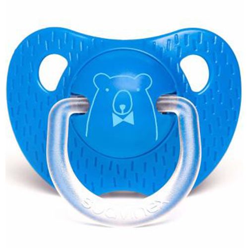 Suavinex - Anatomical Bear Evolution Soother 12m+ - Blue