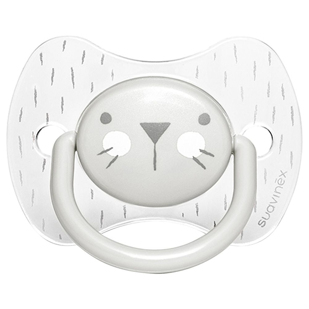 Suavinex Premium Physiological Soother Whiskers - Grey