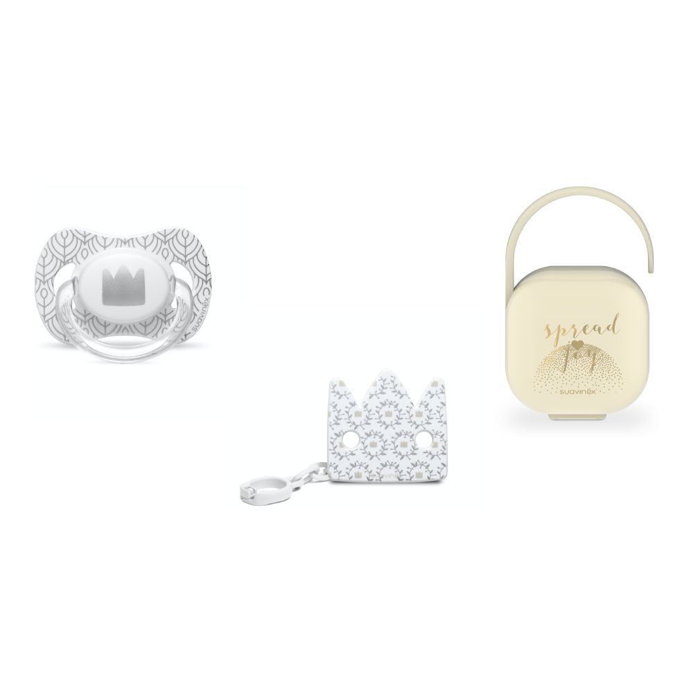 Suavinex - Special Occasions Crown Set 0-6M - Beige