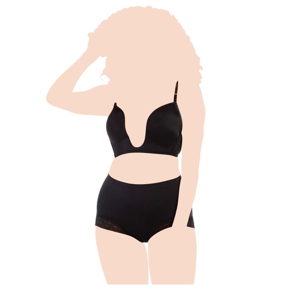 Klynn - Magic Body Fashion - Tummy Squeezer - Black
