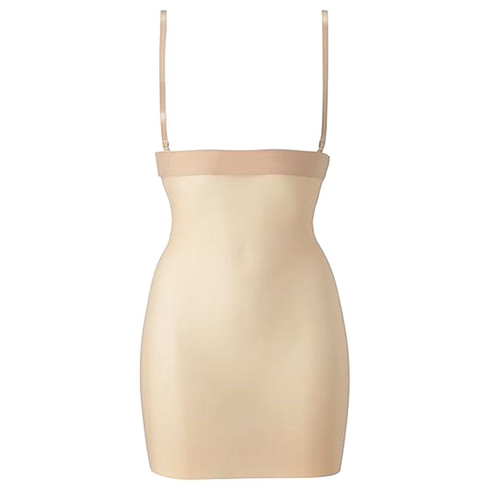 Klynn - Magic Body Fashion - Hi Waist Dress - Latte
