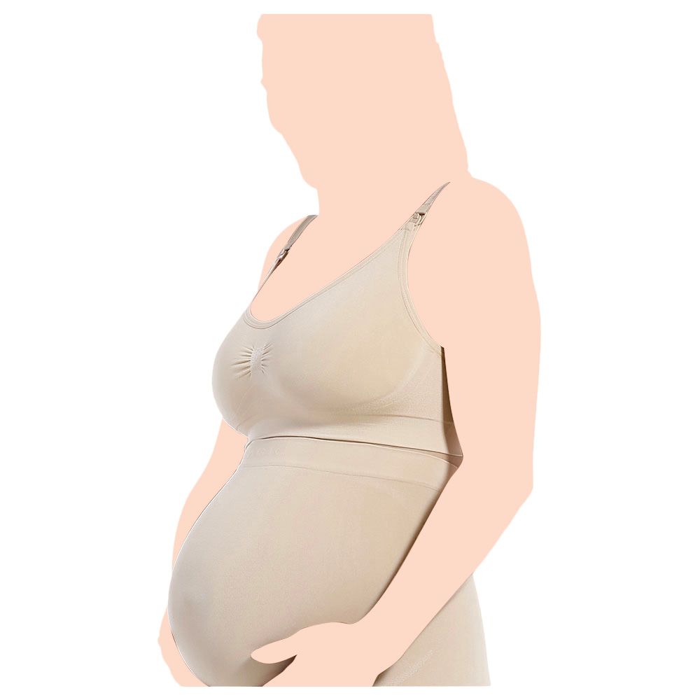 Magic Body Fashion - Mommy Comfort Nursing Bra - Nude