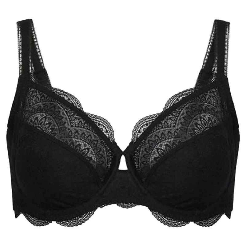 Klynn-Simone Perele - Full Cup Support Bra - Black