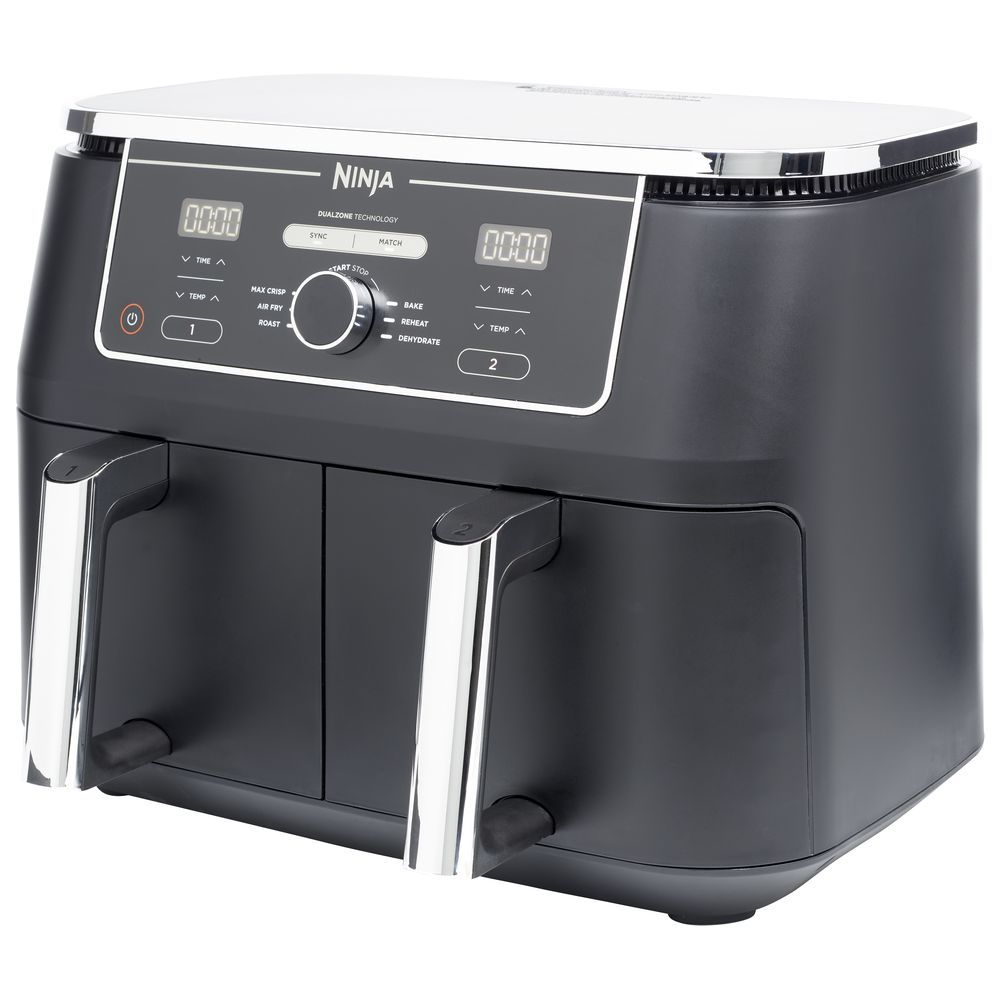 Ninja - Foodi Max Dual Zone 2470W Air Fryer 9.5L - Black