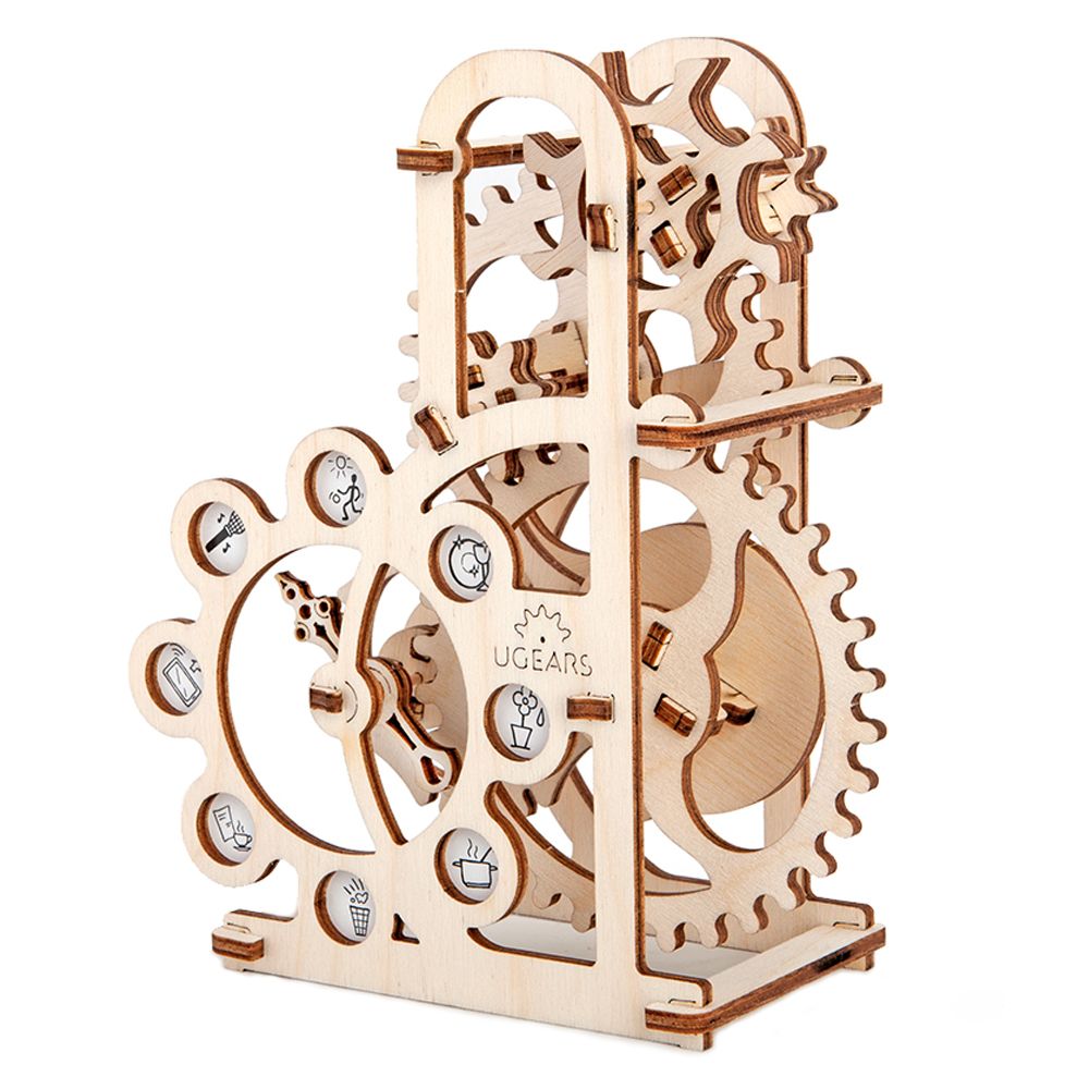 Ugears - Dynamometer Mechanical Model 48pcs - Brown