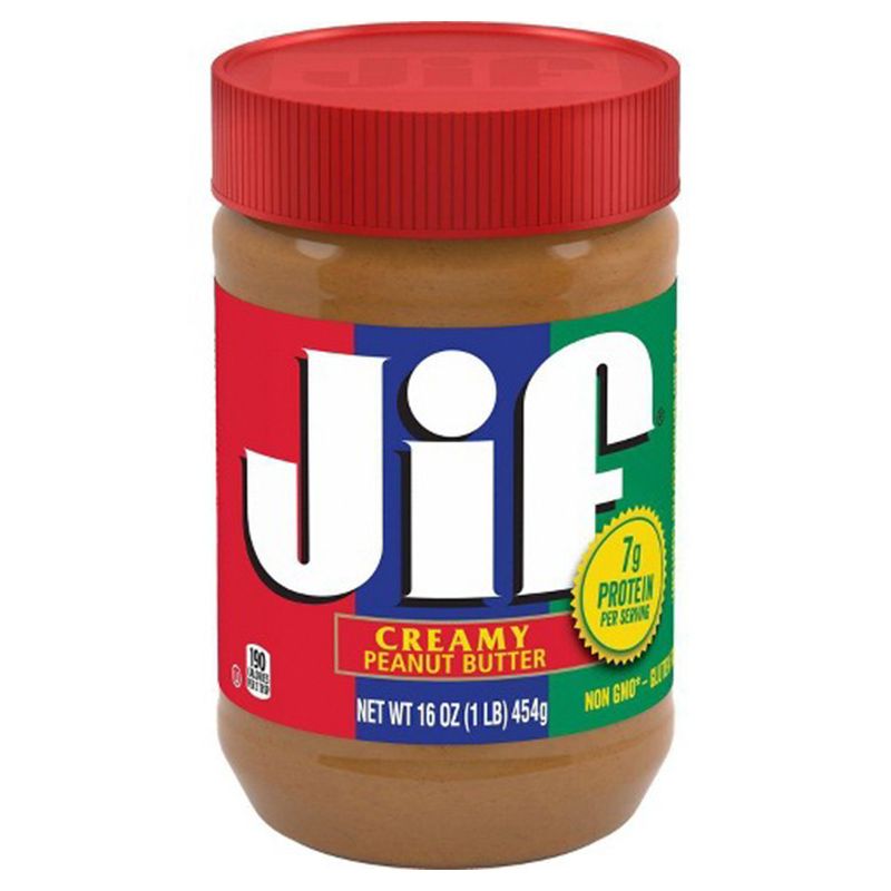 JIF - Creamy Peanut Butter 454g