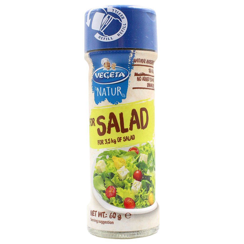 Vegeta - Natur Glass Jar Salad Seasoning Mix 60g