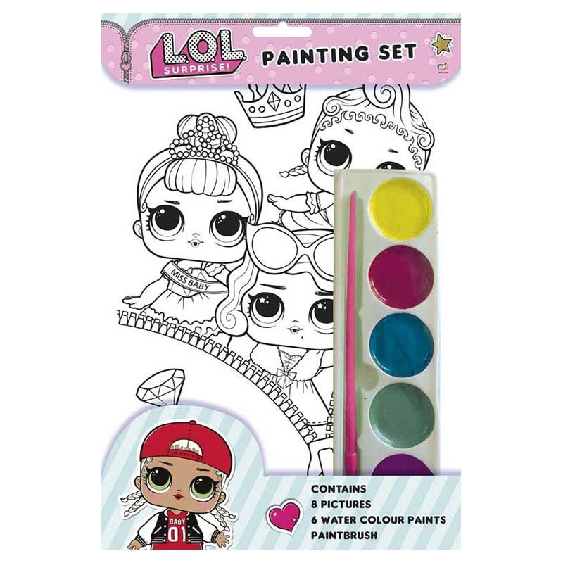 Lol Surprise Painting Set -Kids Activity Book