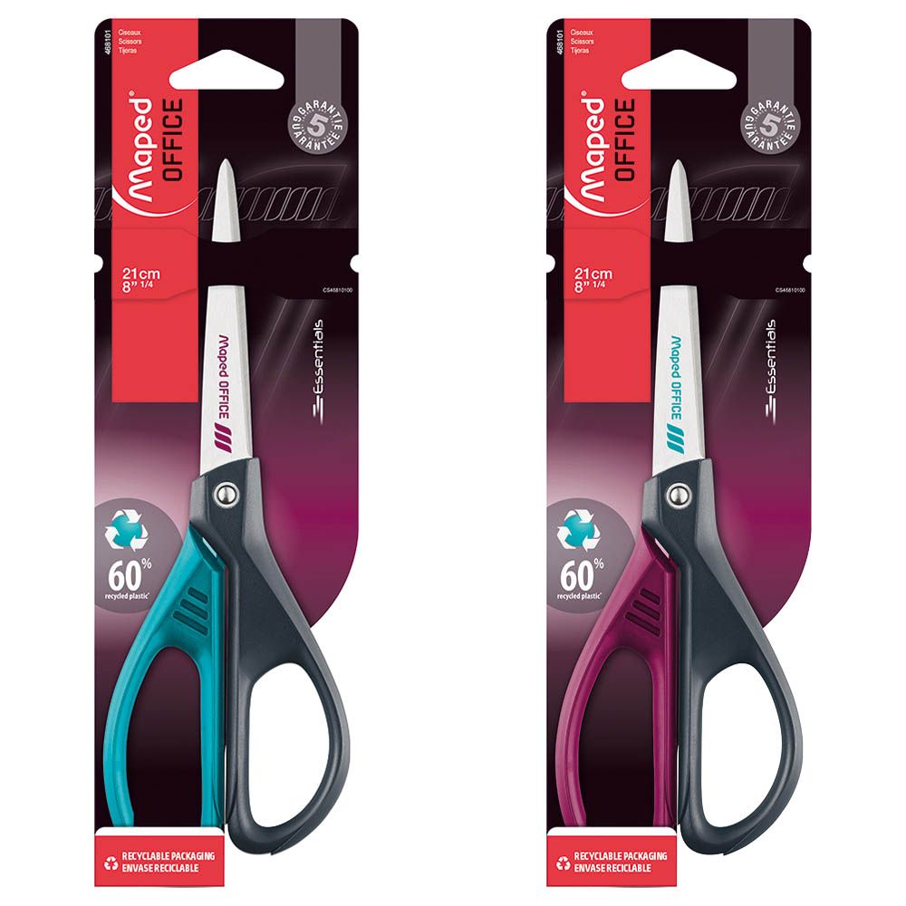 Maped - Essentials Deco Scissor - 21cm - Color May Vary