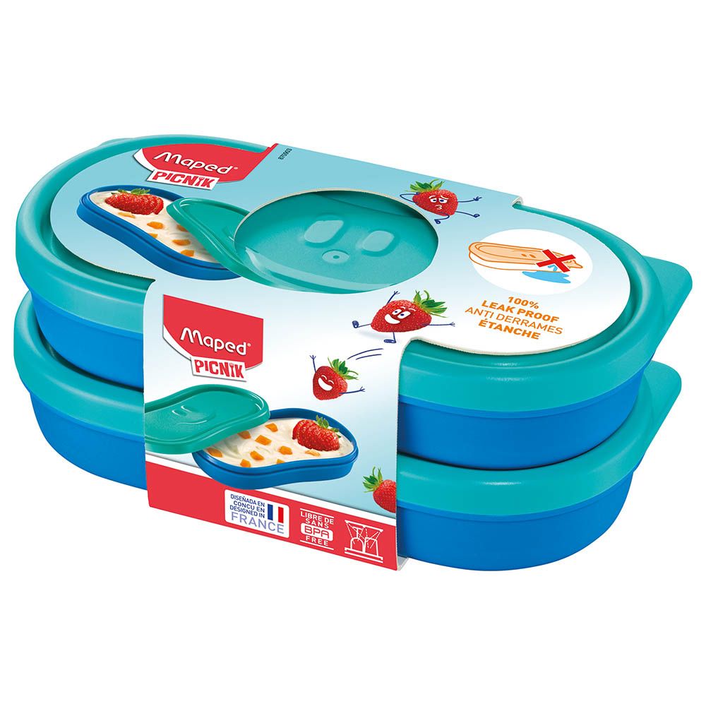 Maped - Picknik Concept Snack Box - Blue