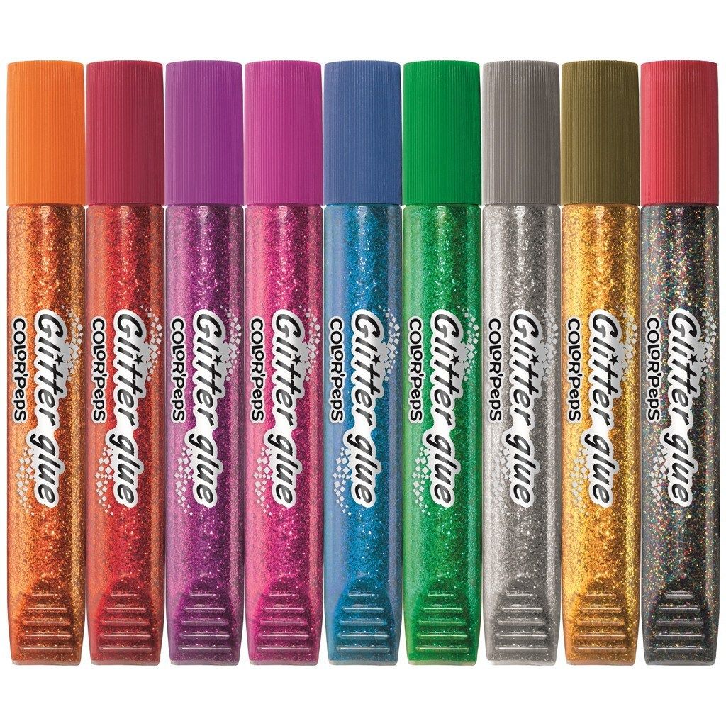 Maped - Glitter Glue Pack of 9