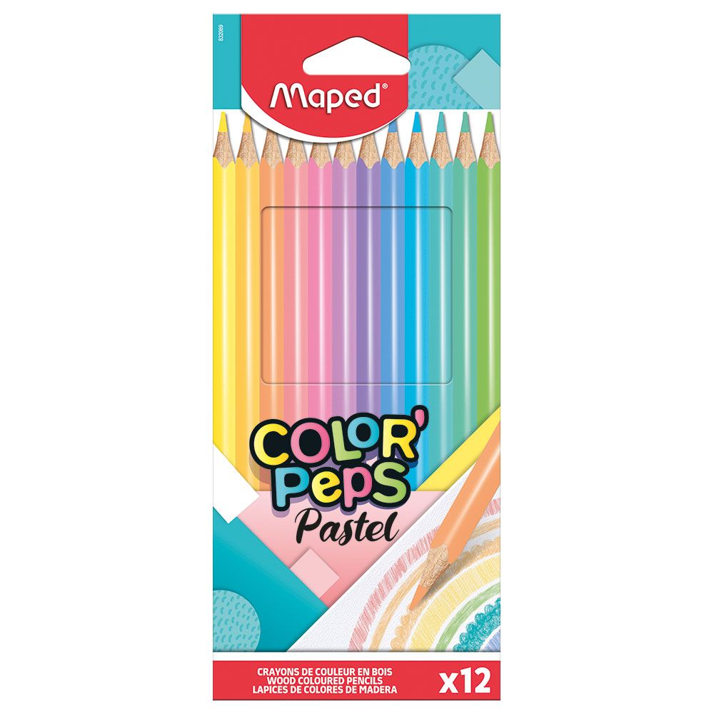 Maped - Color Pencils Pastel 