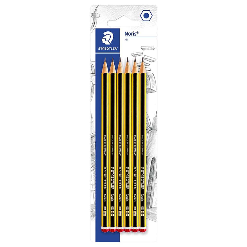 Staedtler - Noris HB Pencils 6Pcs