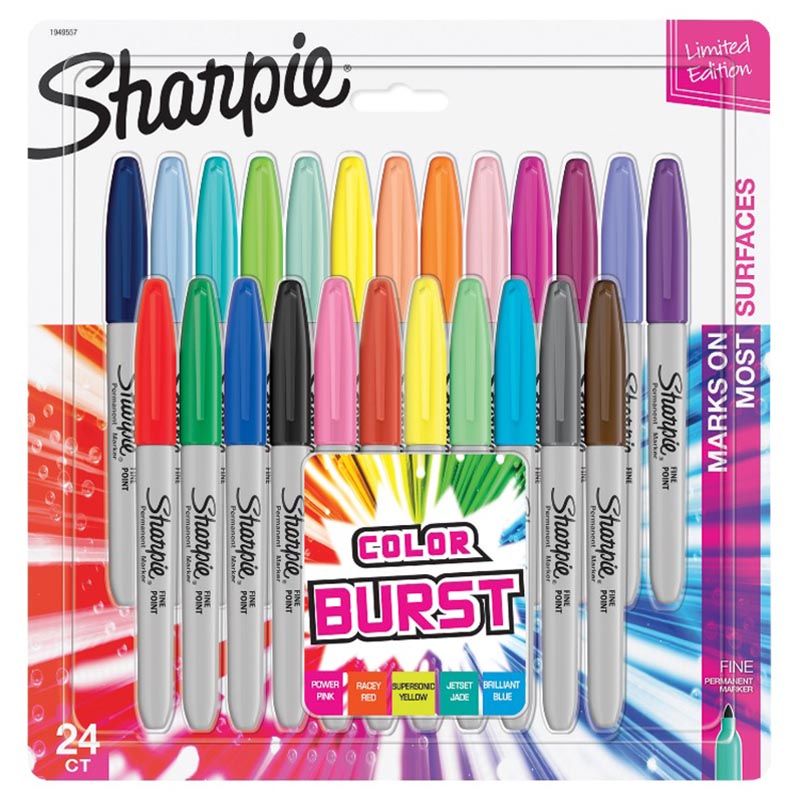 Sharpie - P.Marker Fine Pac - 24Col