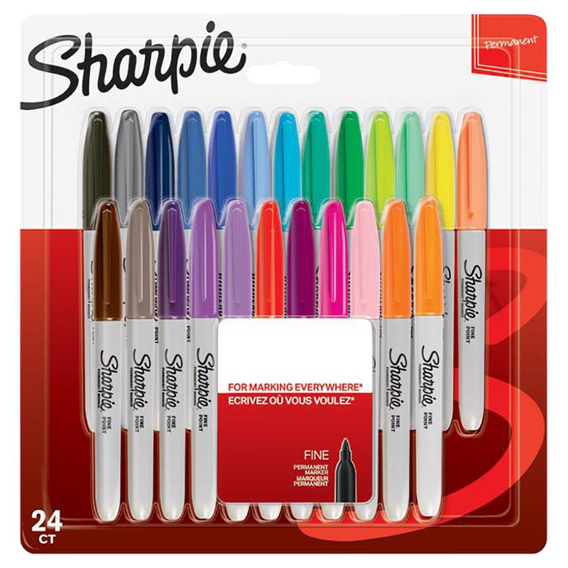 Sharpie - P.Marker Fine Bls - 24Col