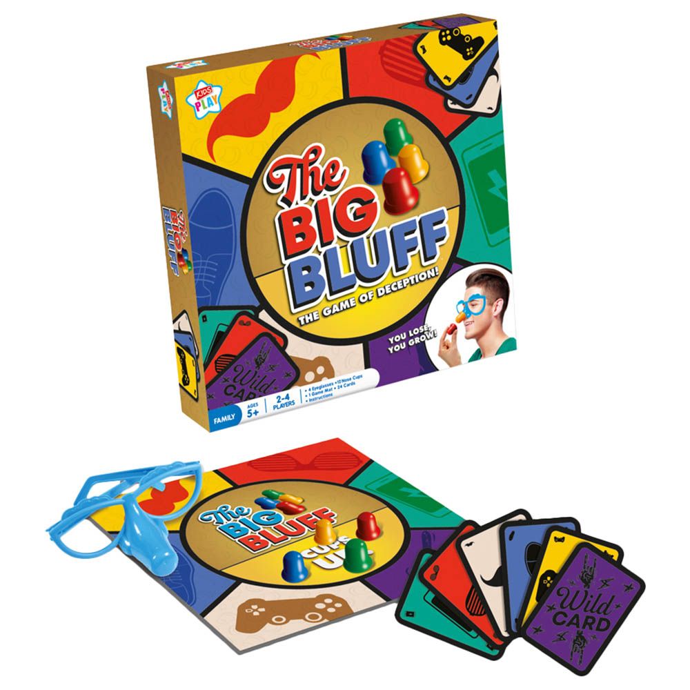 Kids Play The Big Bluff Game of Deception