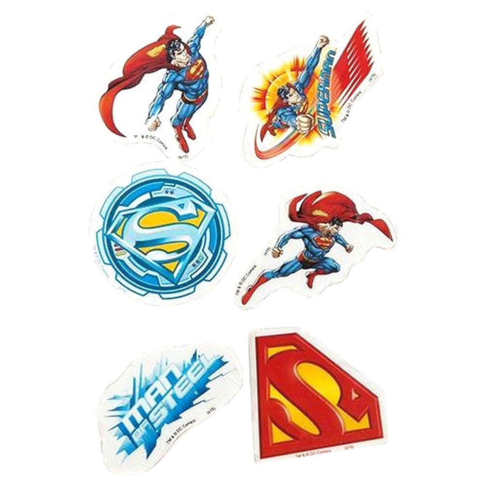 Superman 6 Eraser Set 