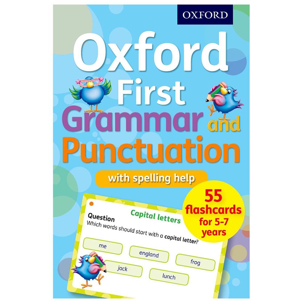 Oxford First Grammar And Punctuation Flashcards