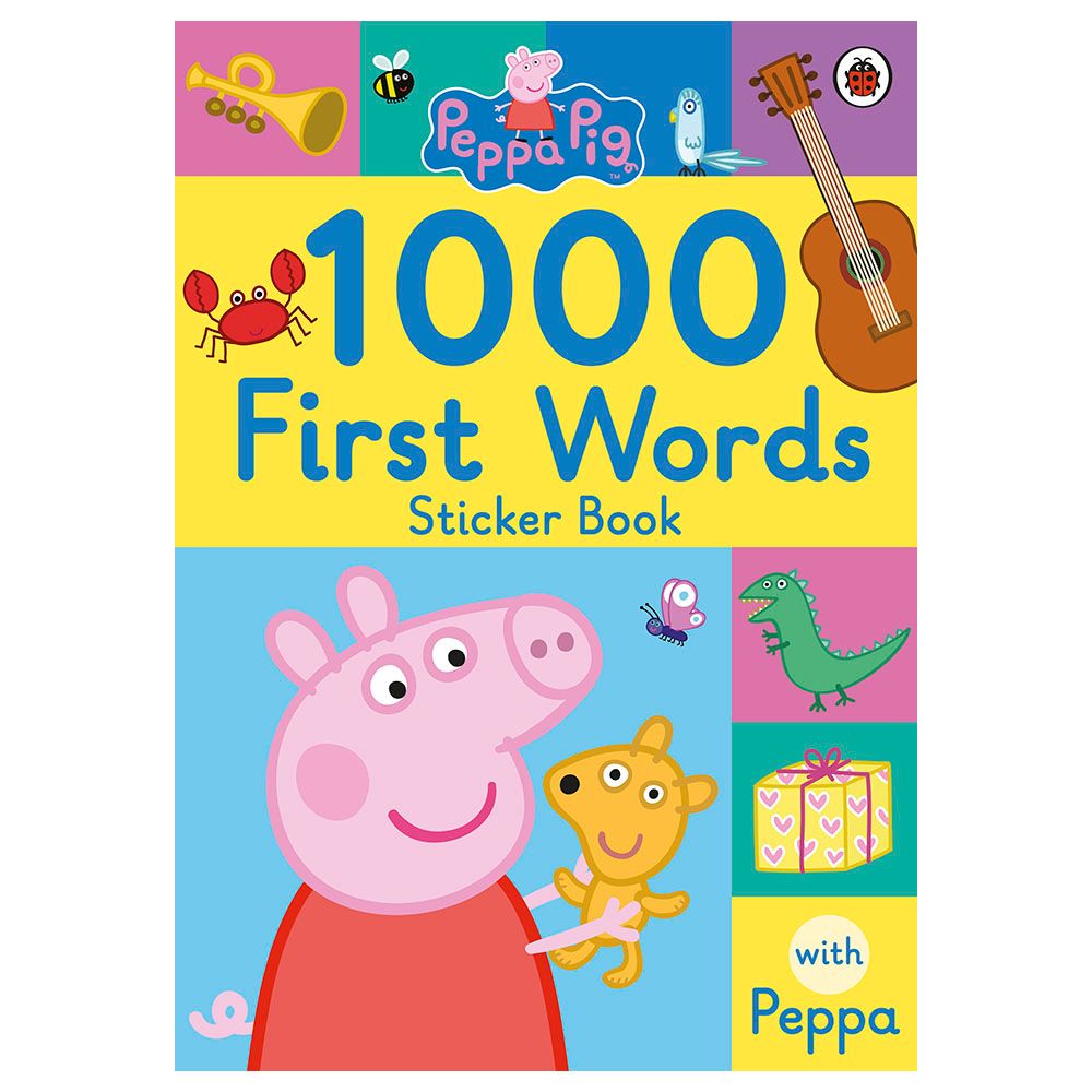 Peppa Pig: 1000 First Words Sticker Book