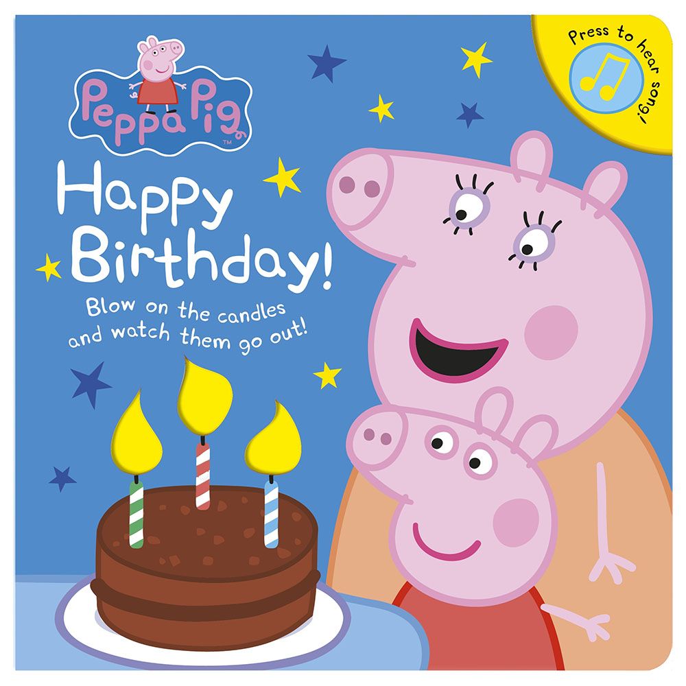 كتاب Peppa Pig Happy Birthday