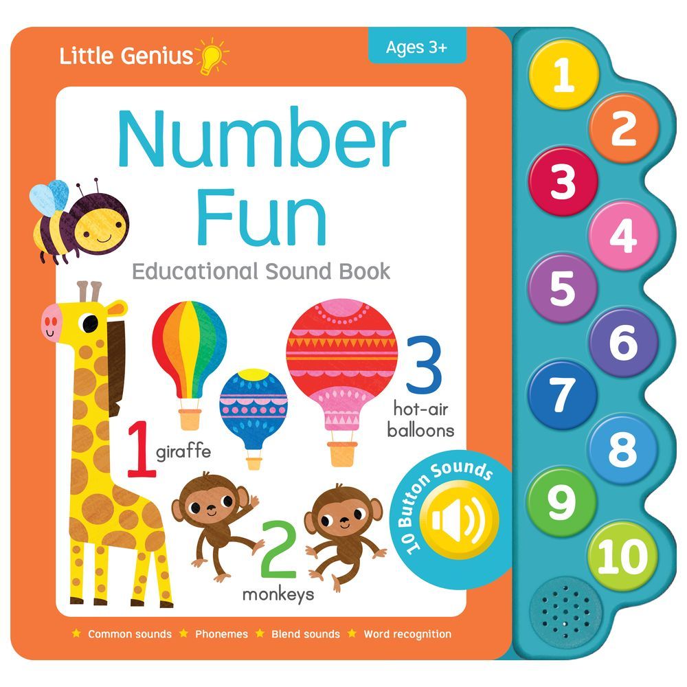 10 Button Sound - Little Genius - Counting