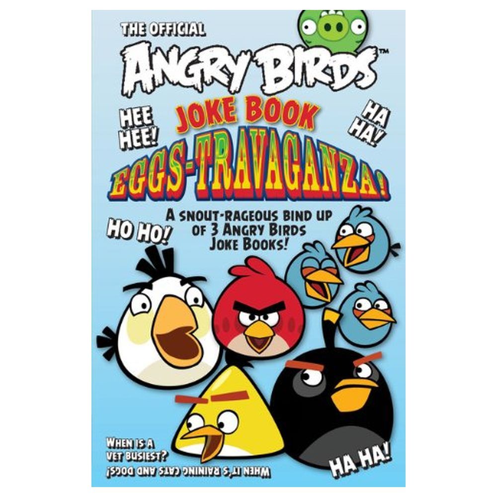 Angry Birds Joke Book - Eggs Travaganza