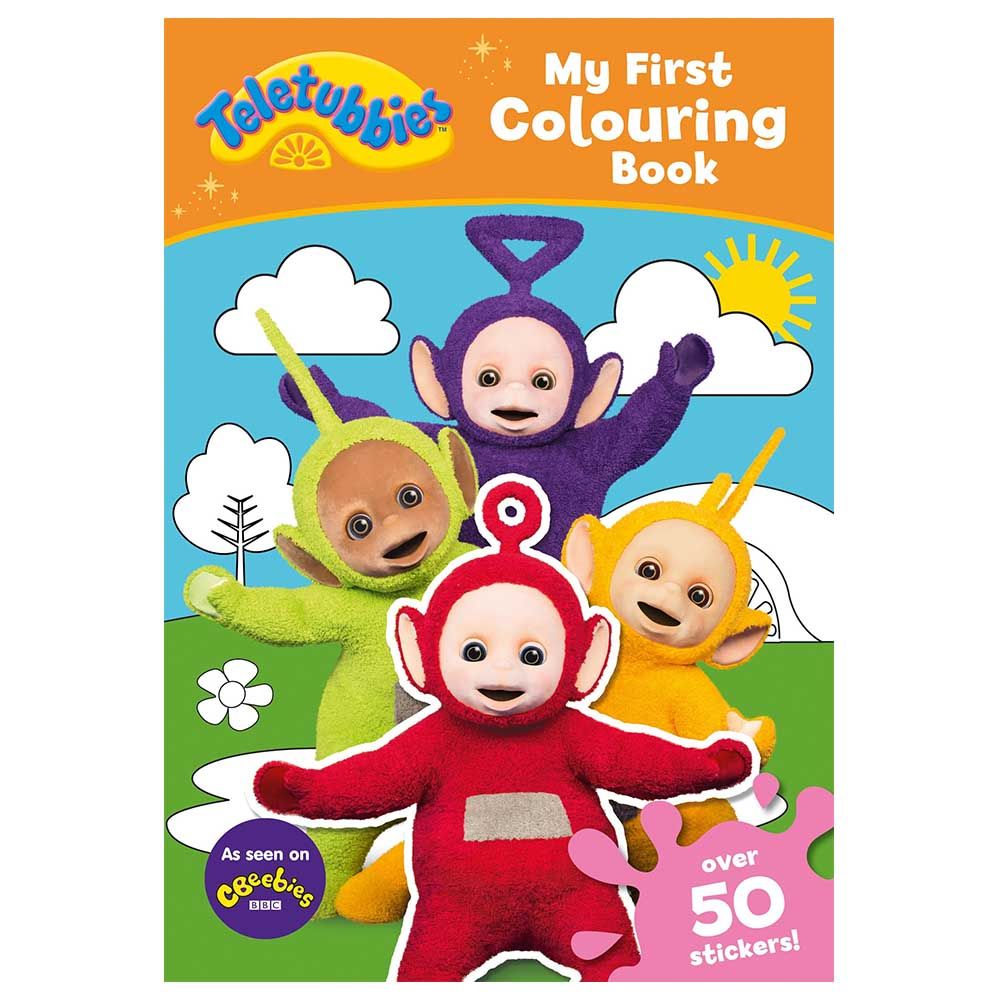 Teletubbies My First Colouring Book