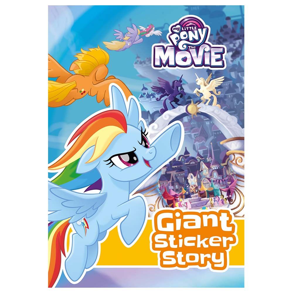 Little Pony Movie Sticker Storybook