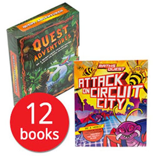 مجموعة Quest Adventures - 12 كتاب 