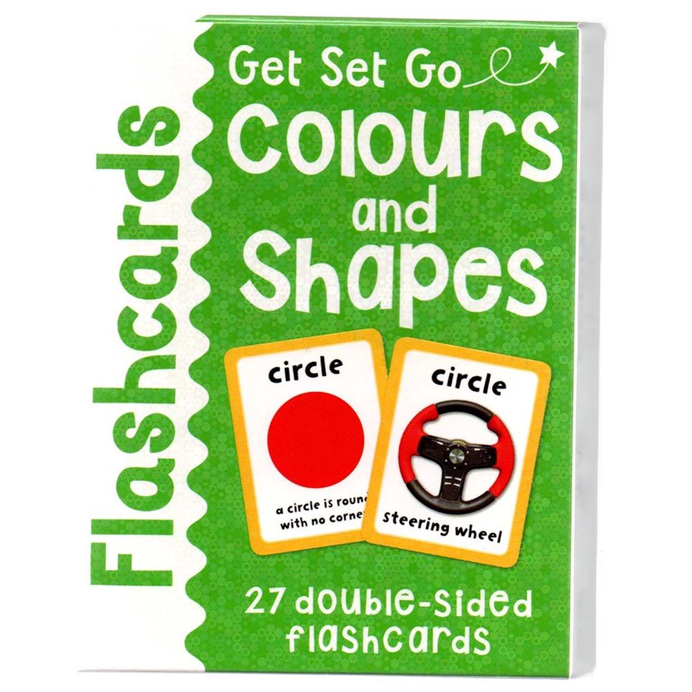 بطاقات Colours & Shapes Flashcards
