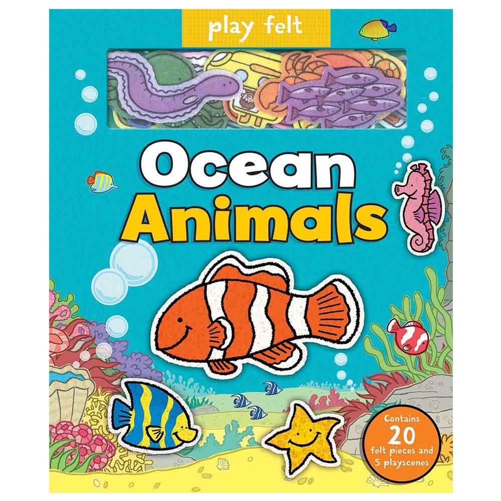 كتاب Play Felt Ocean Animals