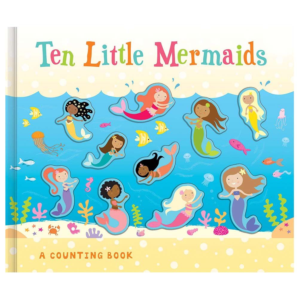 كتاب Counting To Ten - Ten Little Mermaid