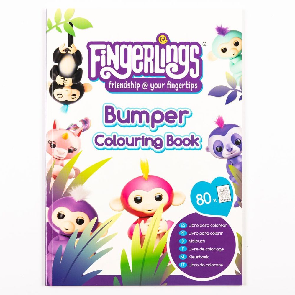 Fingerlings Friendship Bumper Colouring Book