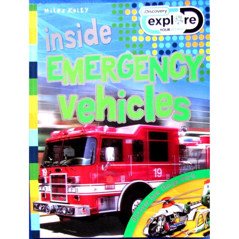 كتاب Discovery Explore Your World Inside Emergency Vehicle