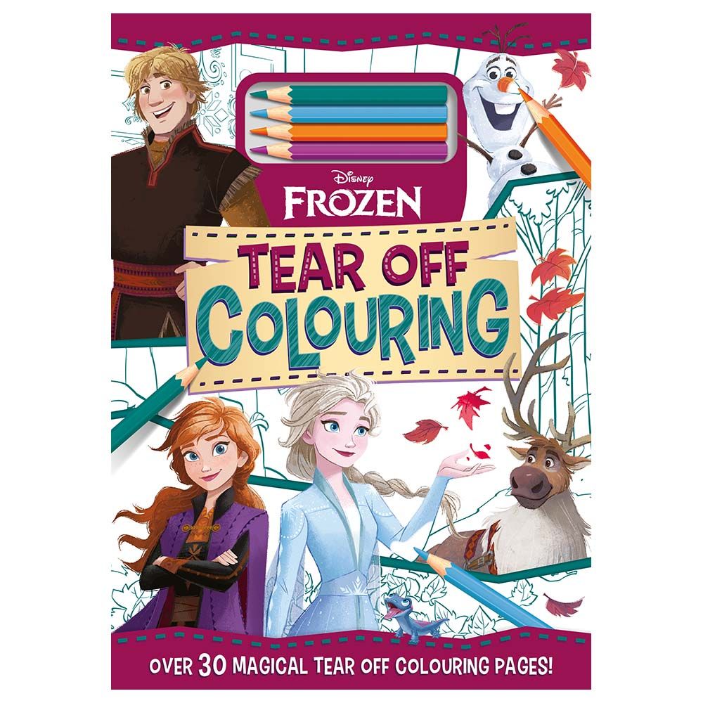 Disney Frozen: Tear Off Colouring