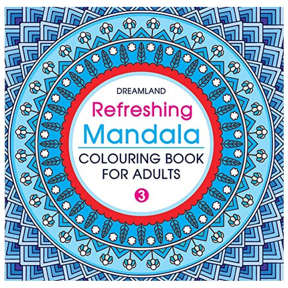 Refreshing Mandala Colouring Book - 3