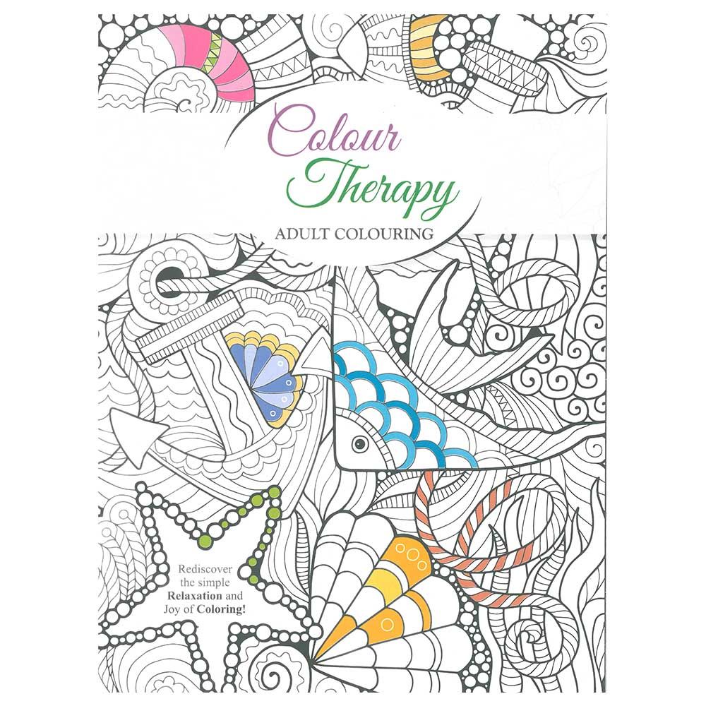 كتاب تلوين Colour Therapy 