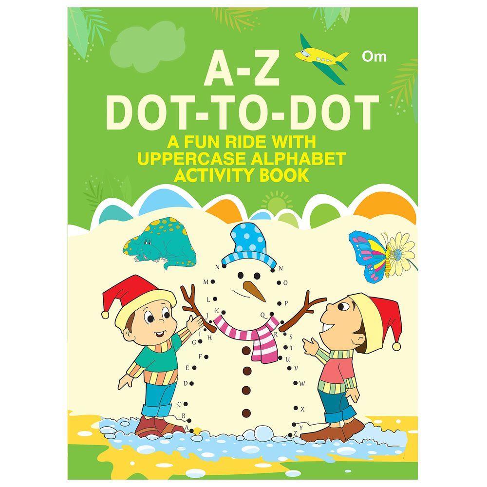  كتاب أنشطة النقاط ايه تو زي: رحلة ممتعة مع الأبجدية الكبيرة
