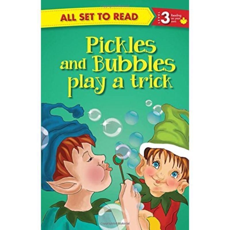 قصة Pickles and Bubbles Play A Trick - All Set to Read المستوى 3