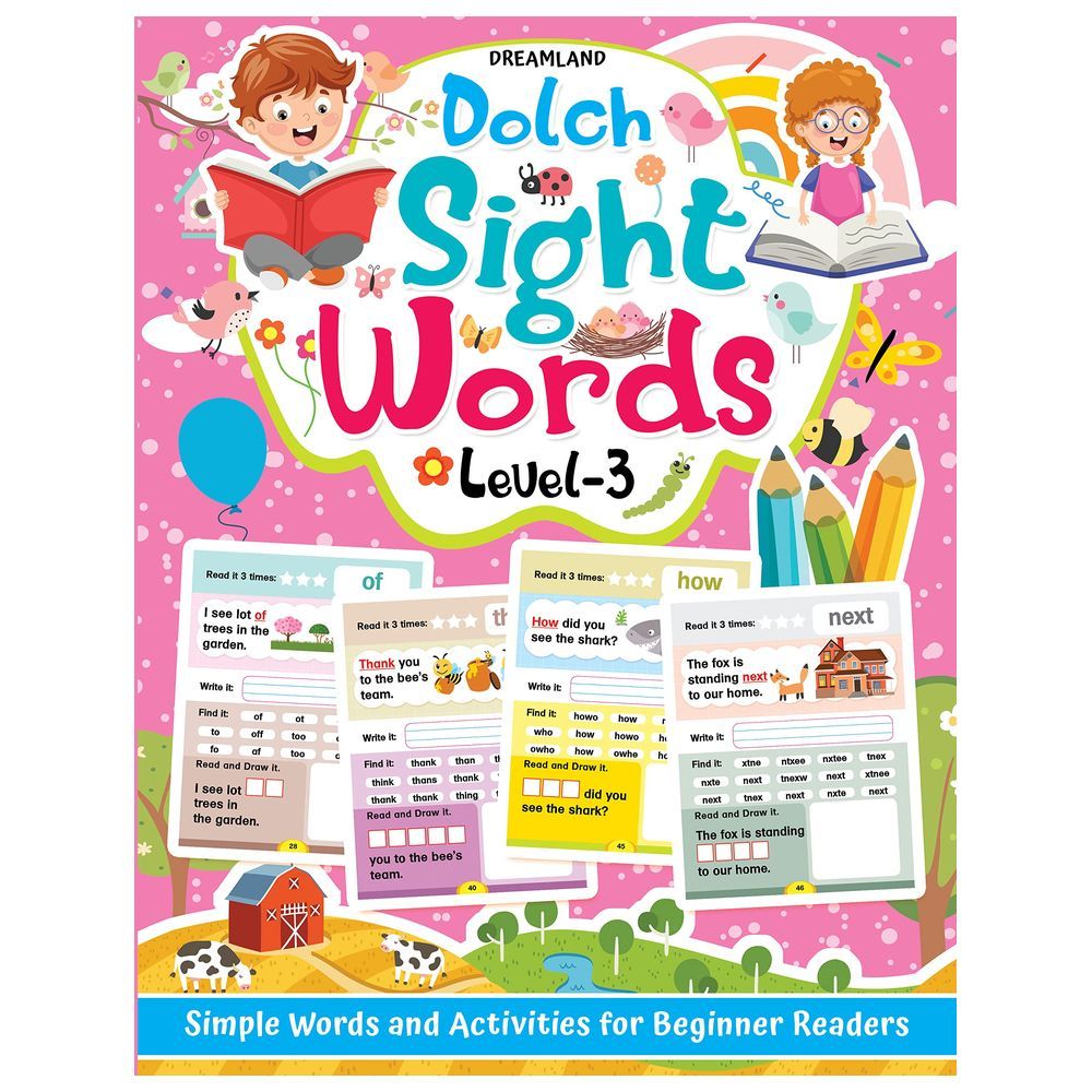 Dolch Sight Words Level 3