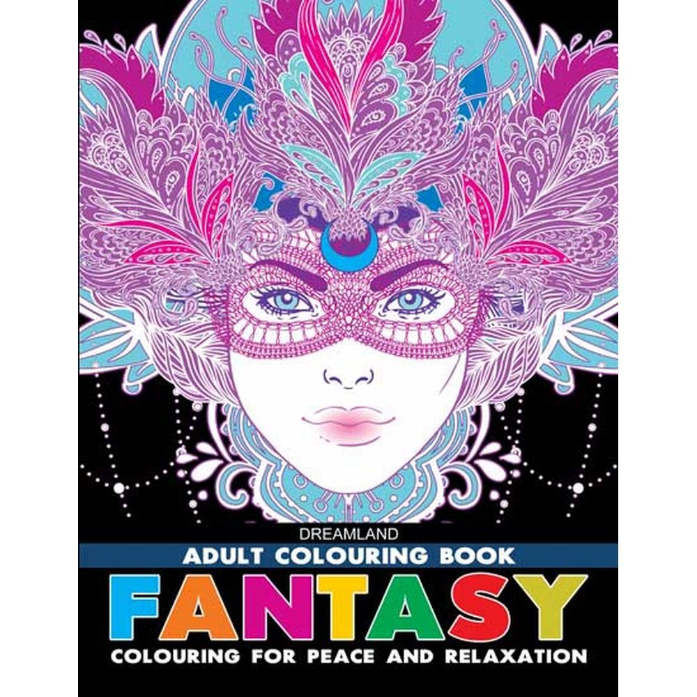 Fantasy - Colouring Book For Adults