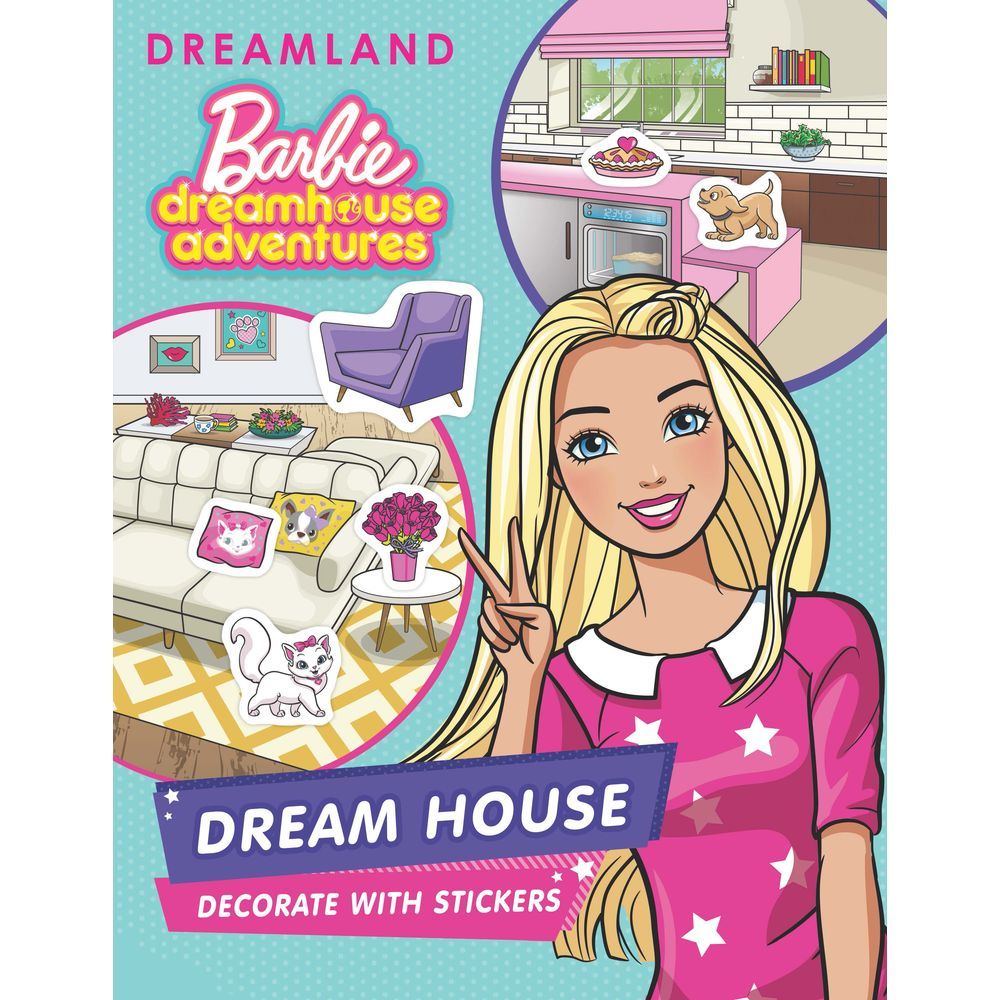 Barbie Dreamhouse Adventures - Dream House Decorate W/ Stickers