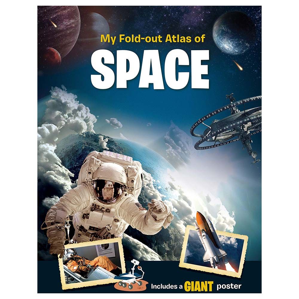 My Fold-Out Atlas Of Space Includes A Giant Poster