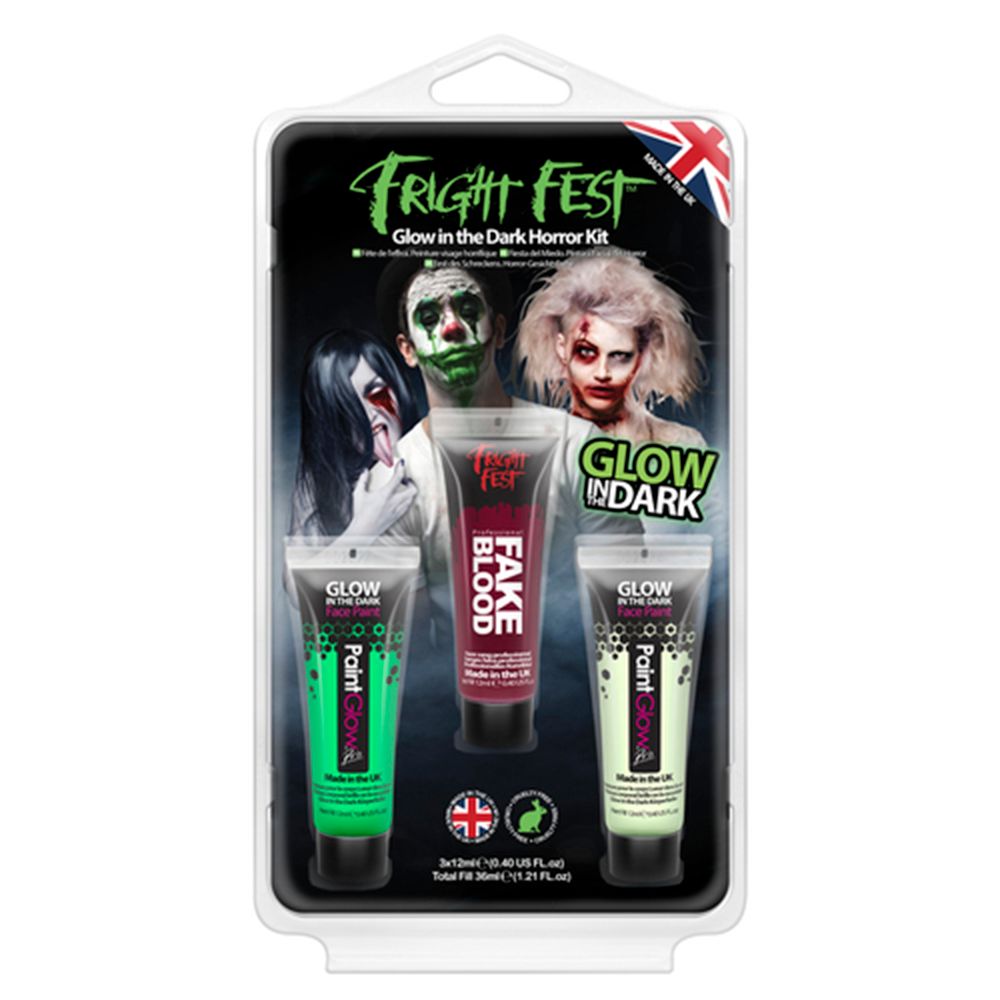 Paint Glow - Glow In The Dark Horror Kit
