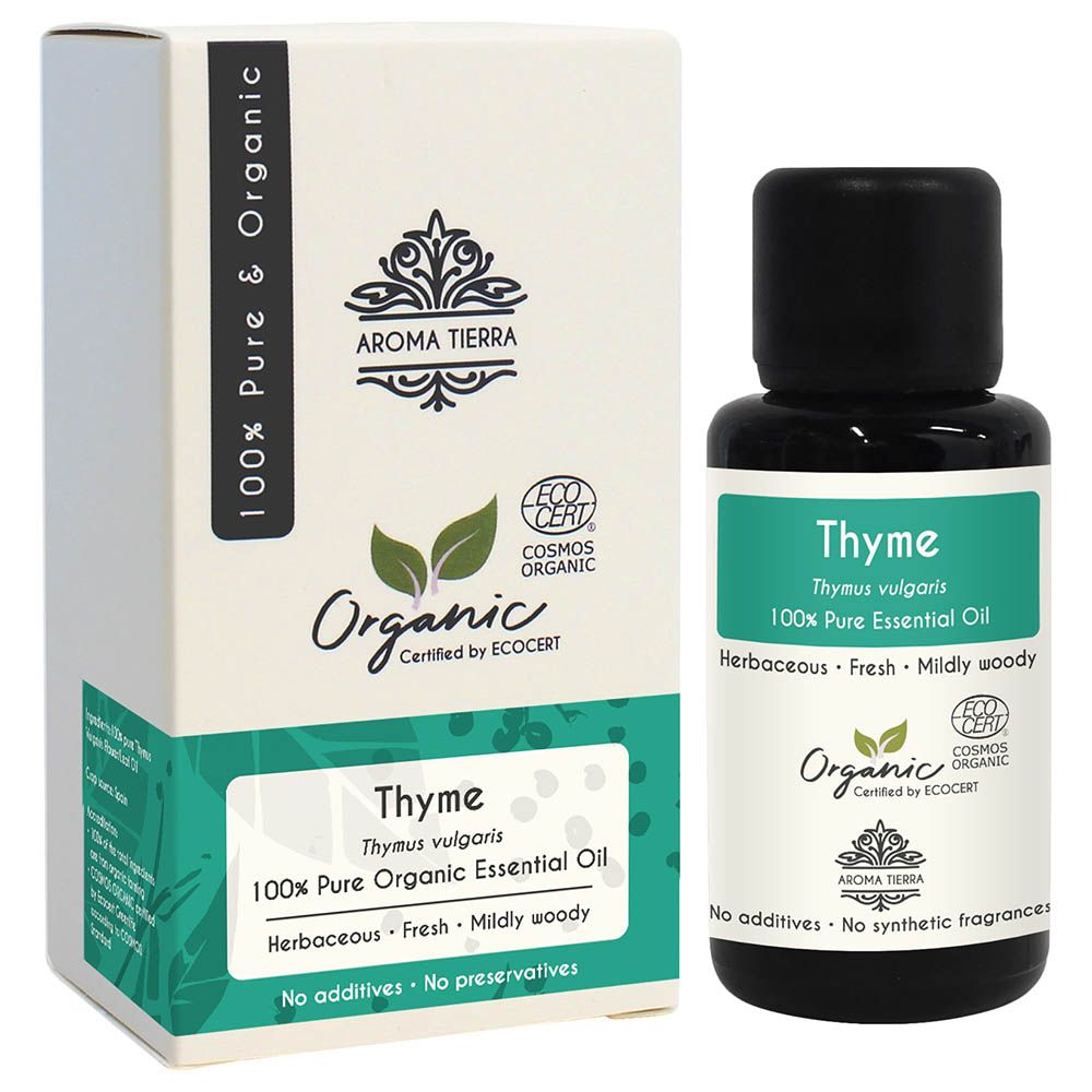 Aroma Tierra - Organic Thyme Essential Oil - 30ml