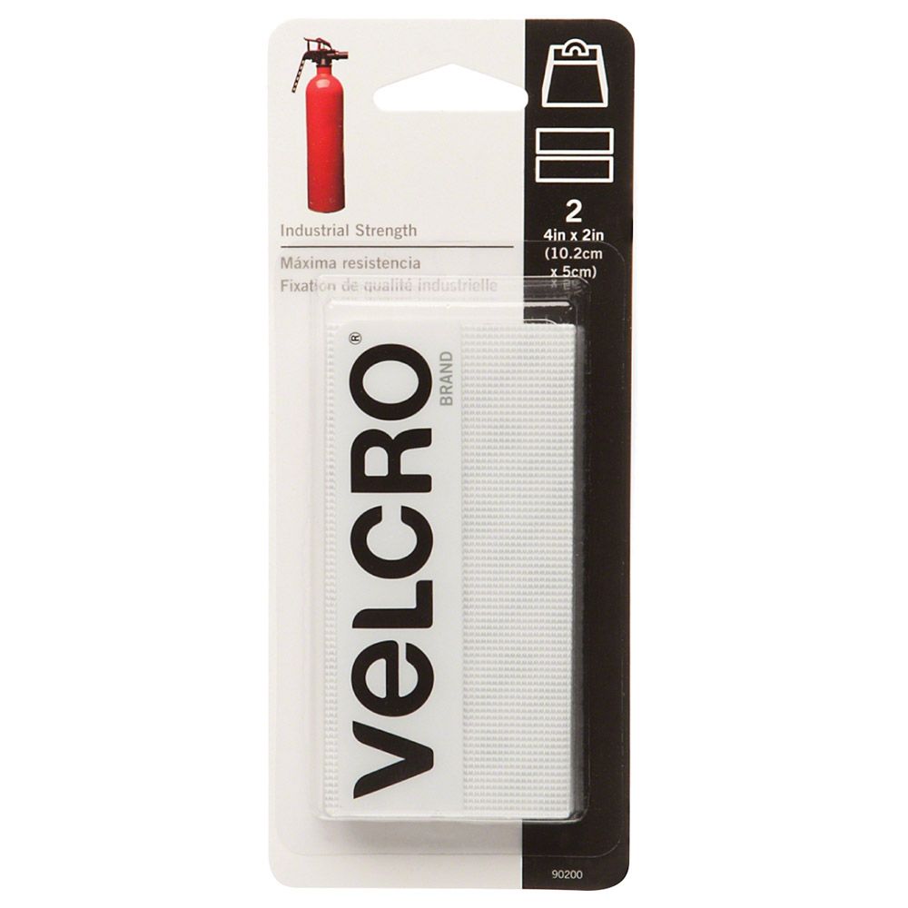 Velcro - 2 Pack 2x4 White Strip
