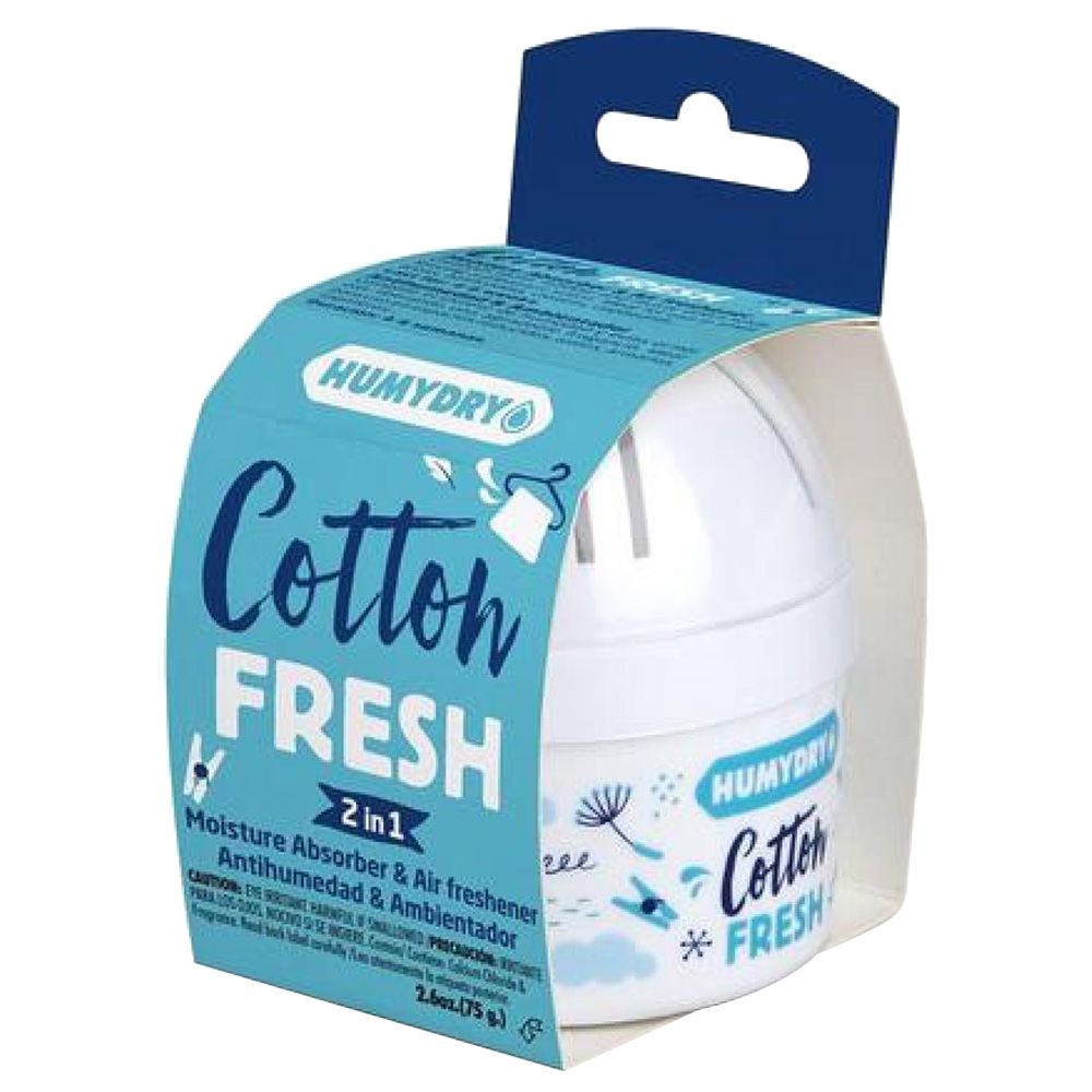Humydry - Mini Moisture Absorber & Air Freshener - Cotton