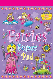 كتاب عن الجنيات بعنوان Fairies Super Pad